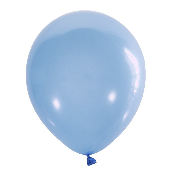 100819 M 9"/23см Пастель LIGHT BLUE 002 100шт