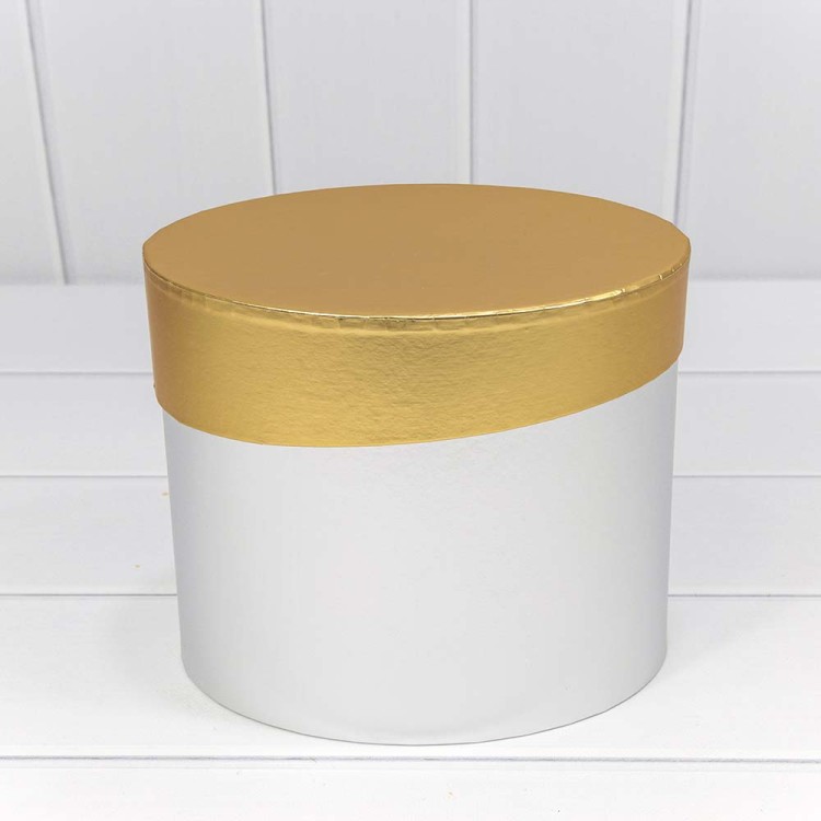 720279/1 Коробки Овальные Набор 1/3 22*17*18,5 "Металл" Серебряный 1/24