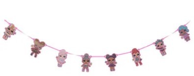 1505-1750 Гирлянда Куклы ЛОЛ, 230 см