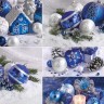 000402/46 Бумага в листах 70*100 ±5% (25 шт.) 80г "С Новым годом" (микс 46) 1/10