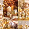 000402/46 Бумага в листах 70*100 ±5% (25 шт.) 80г "С Новым годом" (микс 46) 1/10